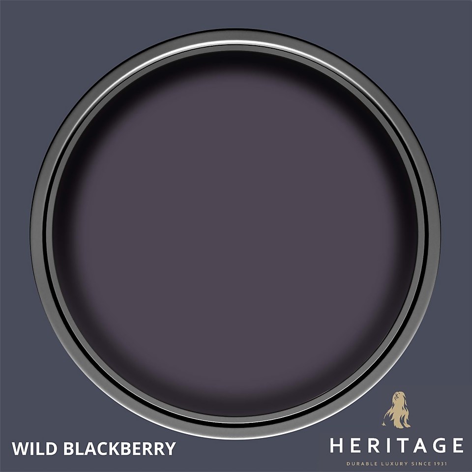 Dulux Heritage Matt Emulsion Paint Wild Blackberry - Tester 125ml