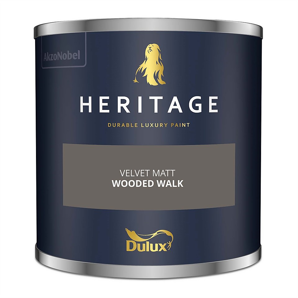 Dulux Heritage Matt Emulsion Paint Wooded Walk - Tester 125ml