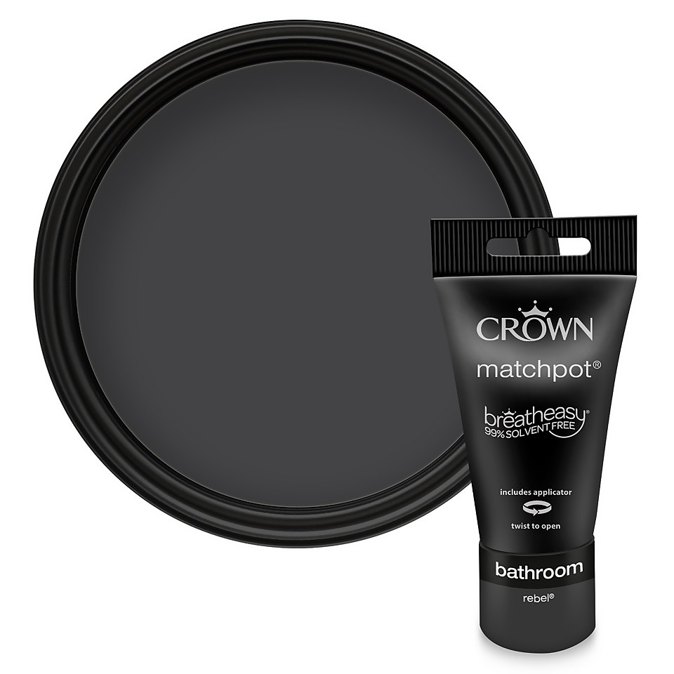 Crown Easyclean Bathroom Paint Rebel - 40ml