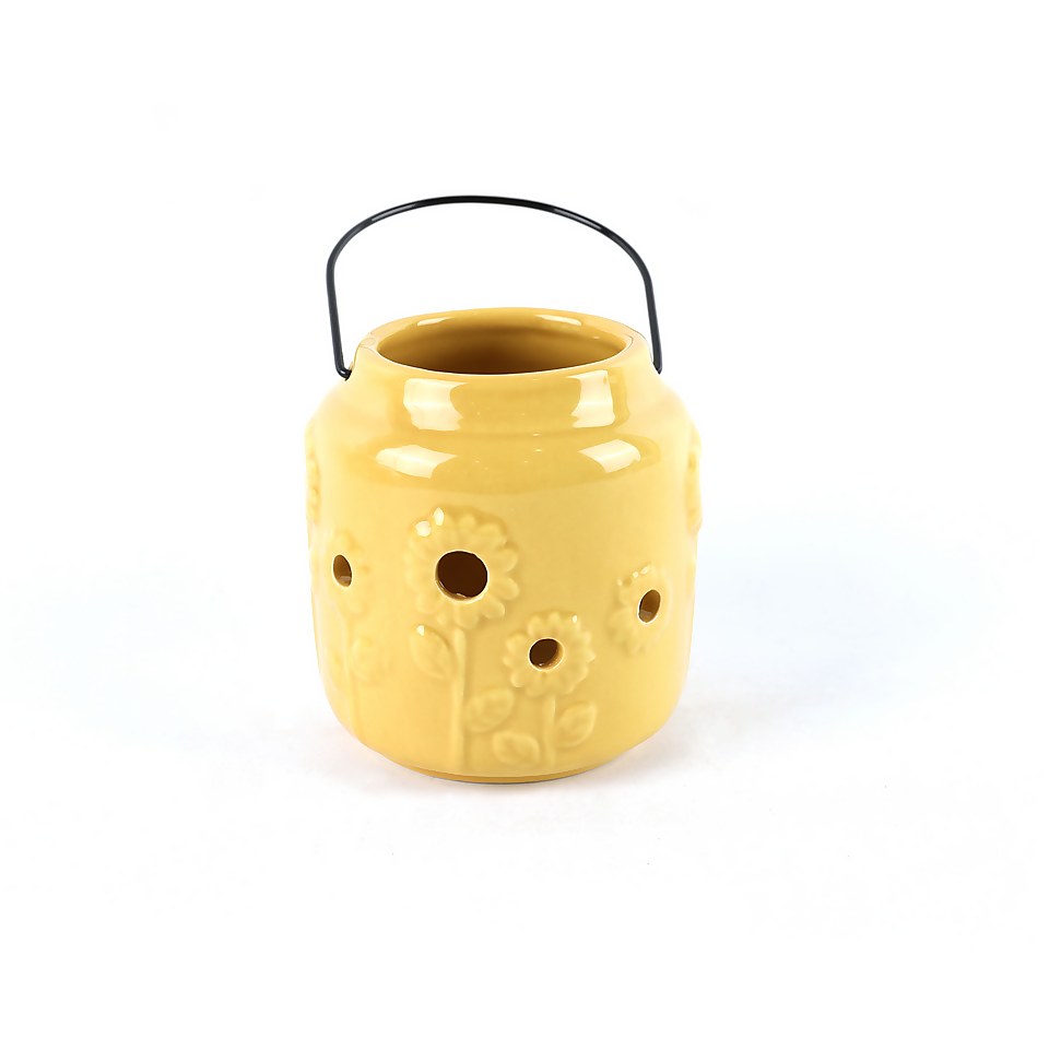 Ceramic Lantern - Yellow Dolomite
