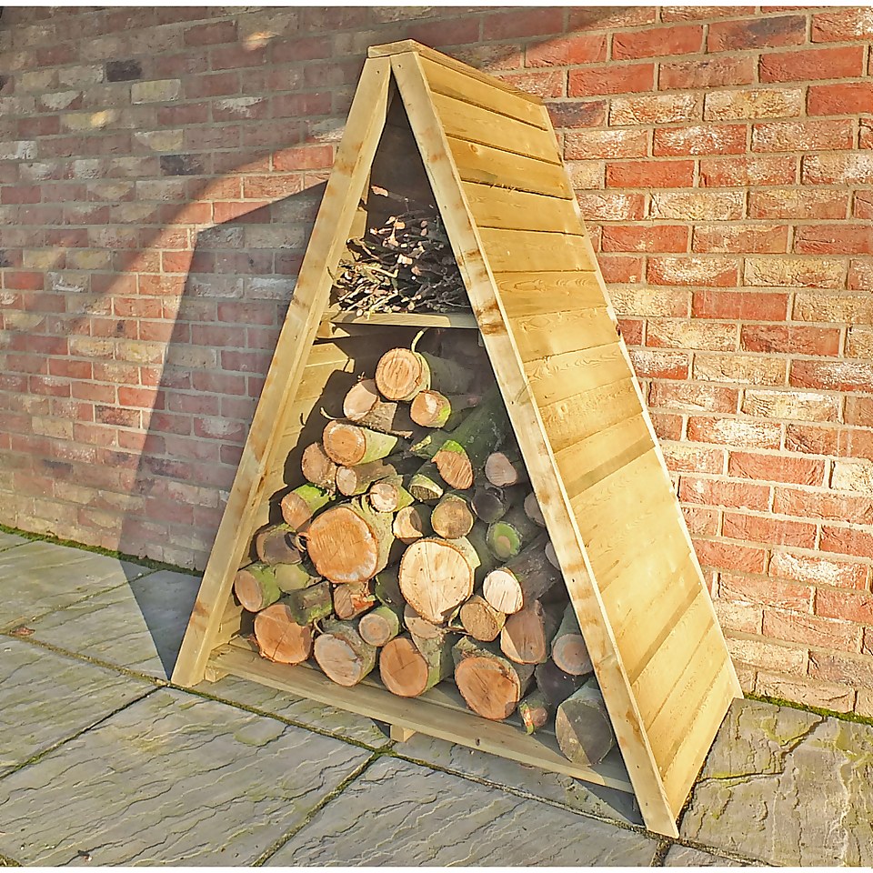 Shire Large Triangular Log Store
