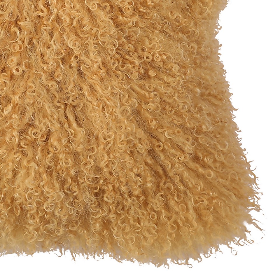 Mustard mongolian cushion new arrivals