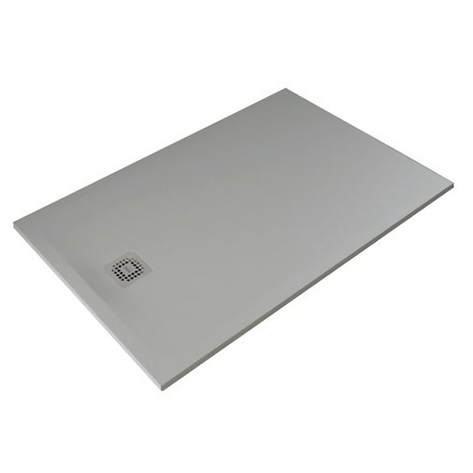 Bathstore RAK Slate Shower Tray Grey - 1400x900mm