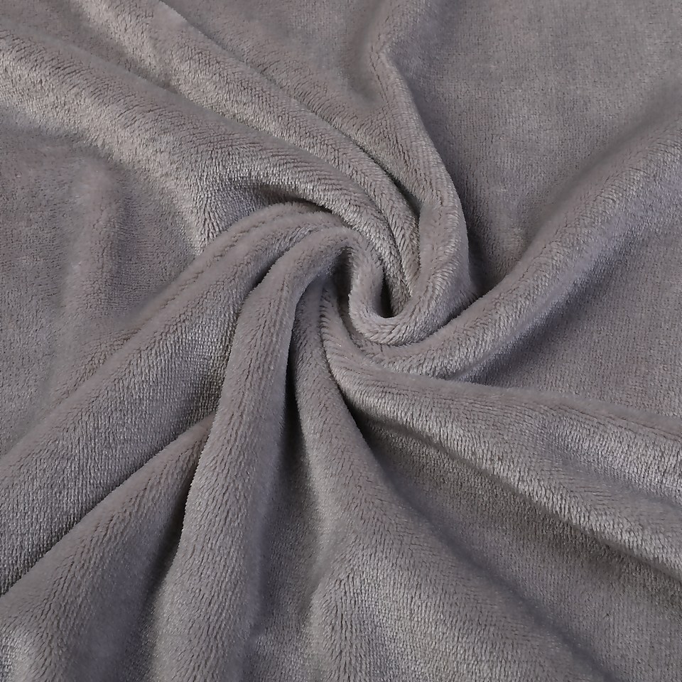 Fleece Throw 150x200cm - Grey