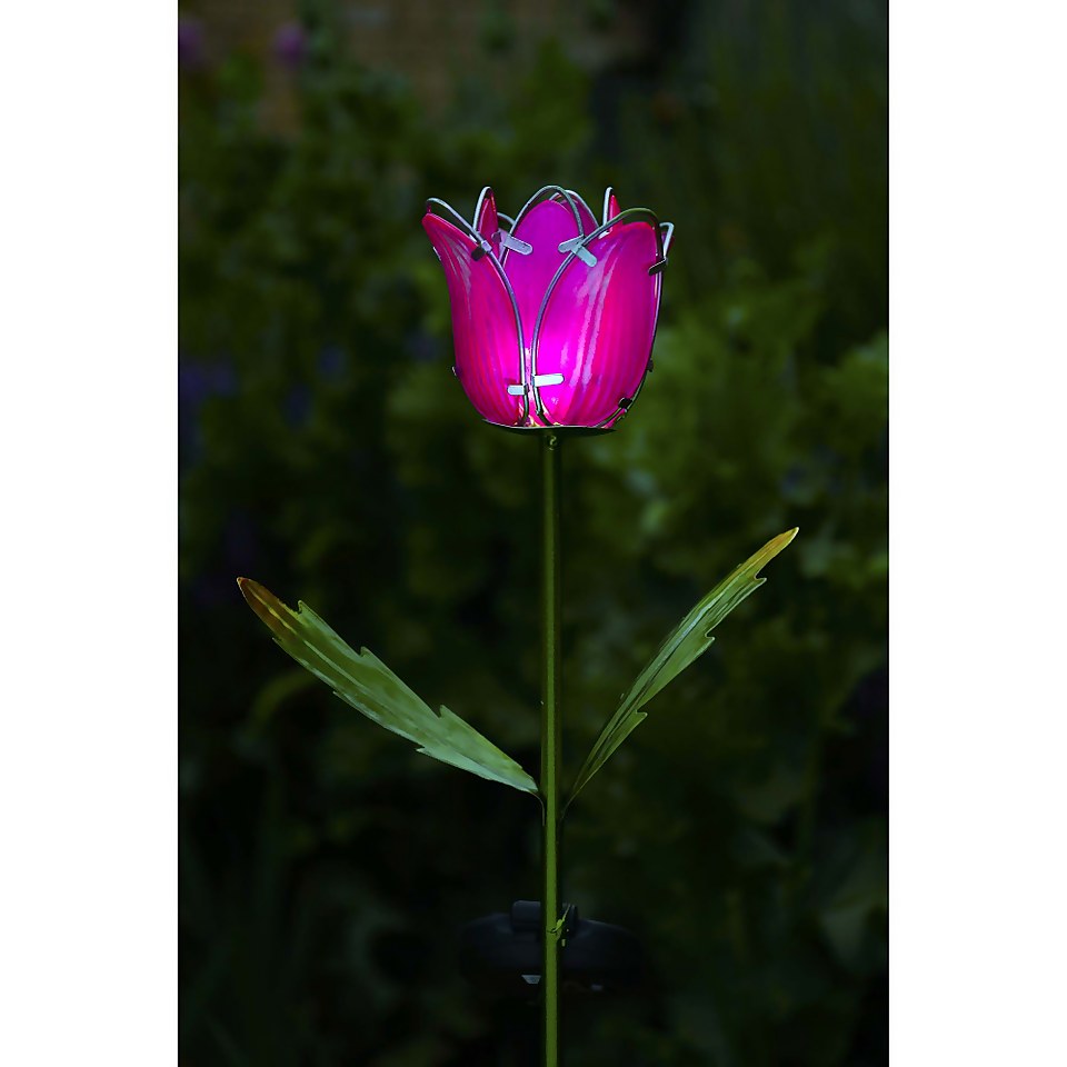 CB Solar Tulip Stake Light