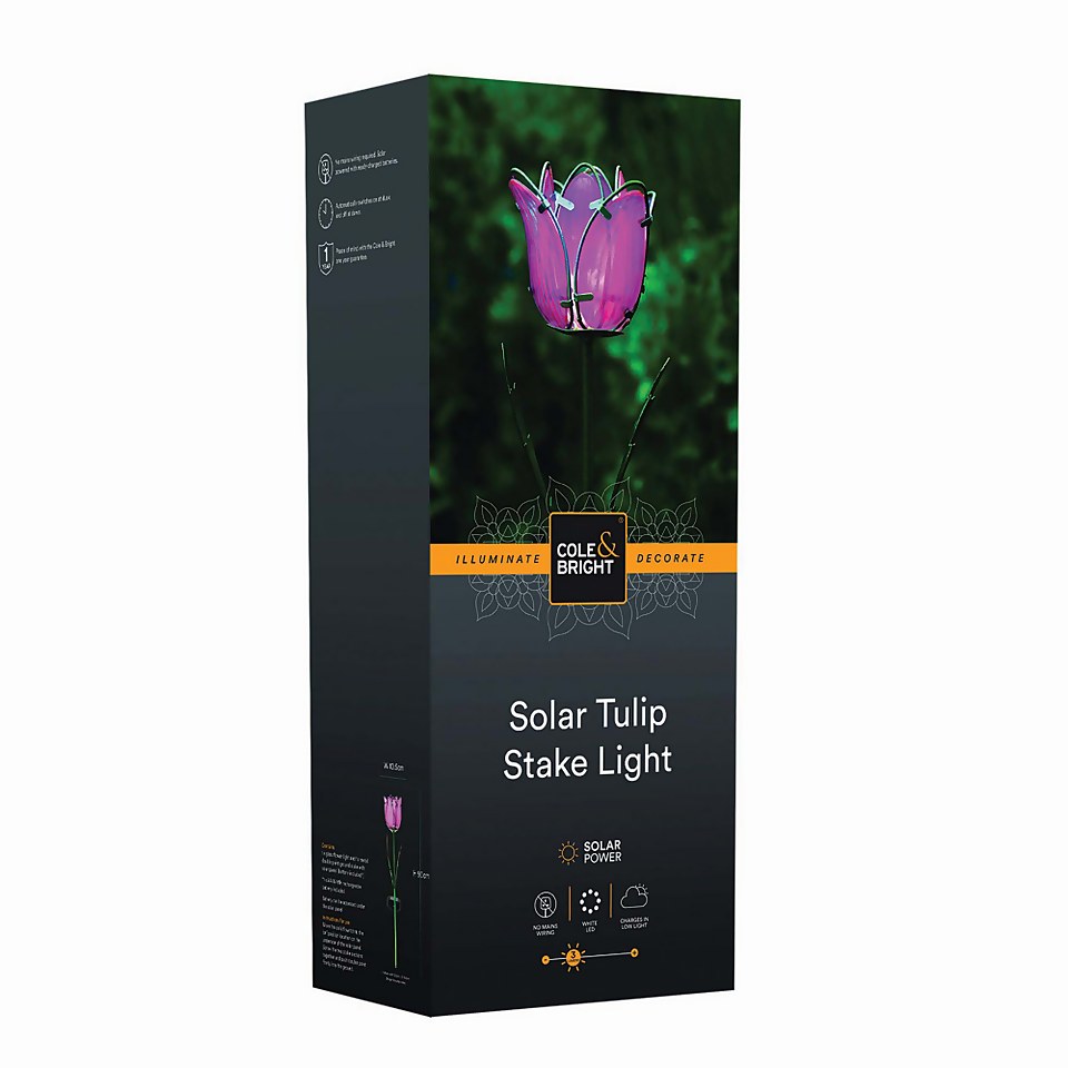 CB Solar Tulip Stake Light