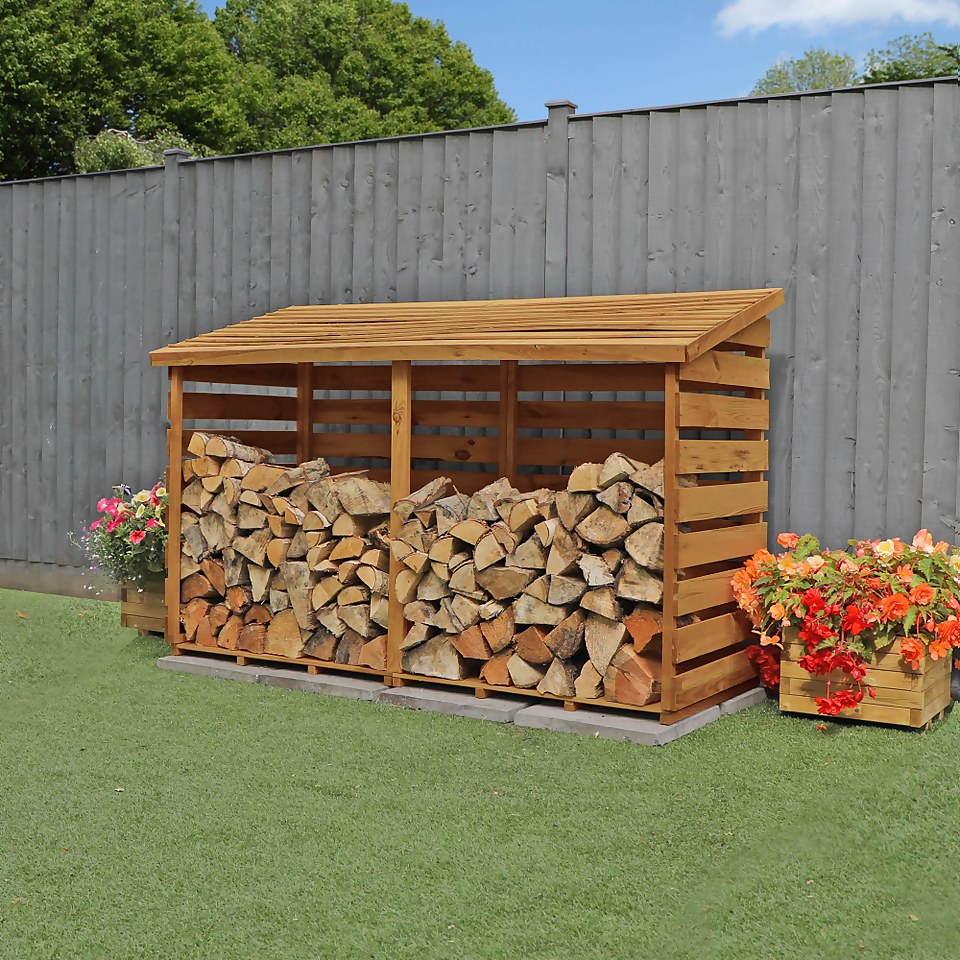 Mercia (Installation Included) Double Log Store