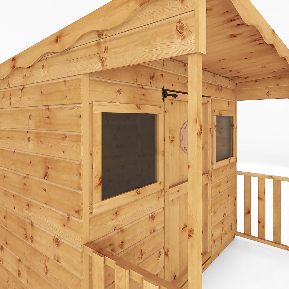 Mercia 5'9ft x  5'8ft Pent Style Wooden Playhouse