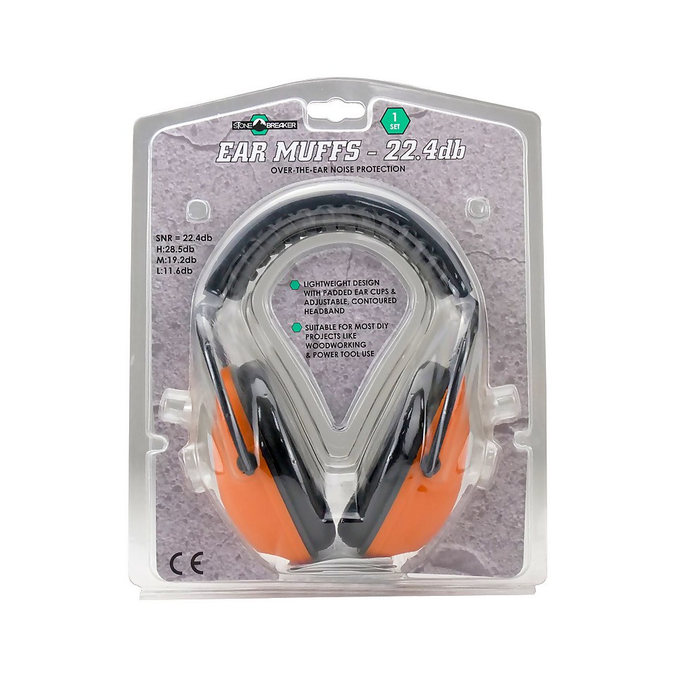 StoneBreaker Ear Defenders 25db
