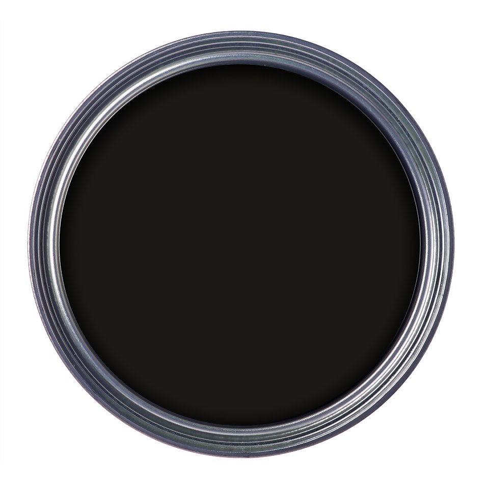 Ronseal Direct to Metal Satin Paint Black - 250ml