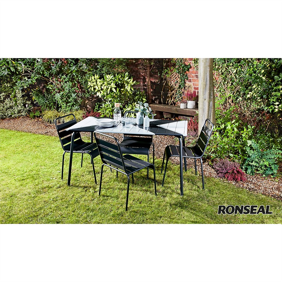 Ronseal Direct to Metal Satin Paint Steel Grey - 250ml