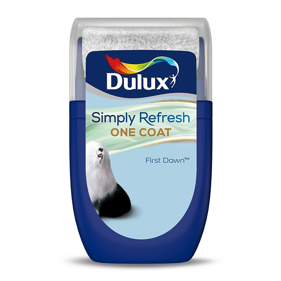 Dulux Simply Refresh One Coat Matt Paint First Dawn - Tester 30ml