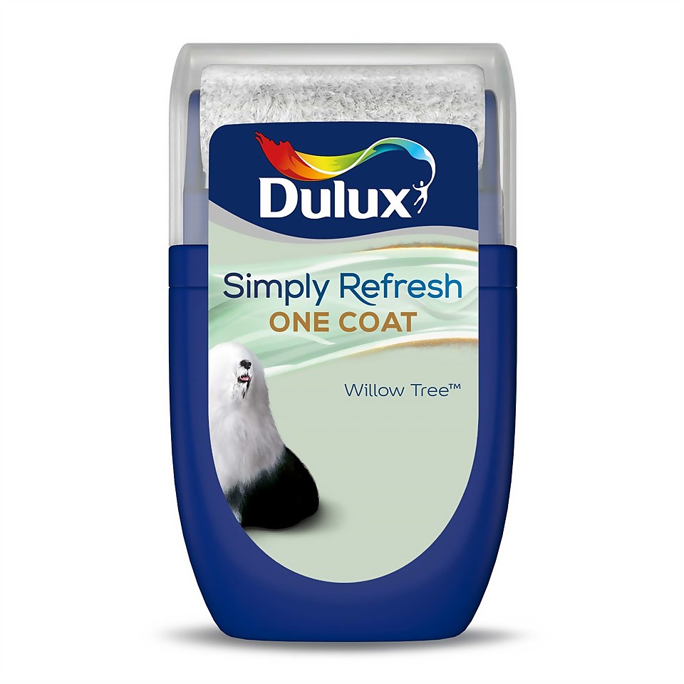 Dulux Simply Refresh One Coat Paint Willow Tree - Tester 30ml
