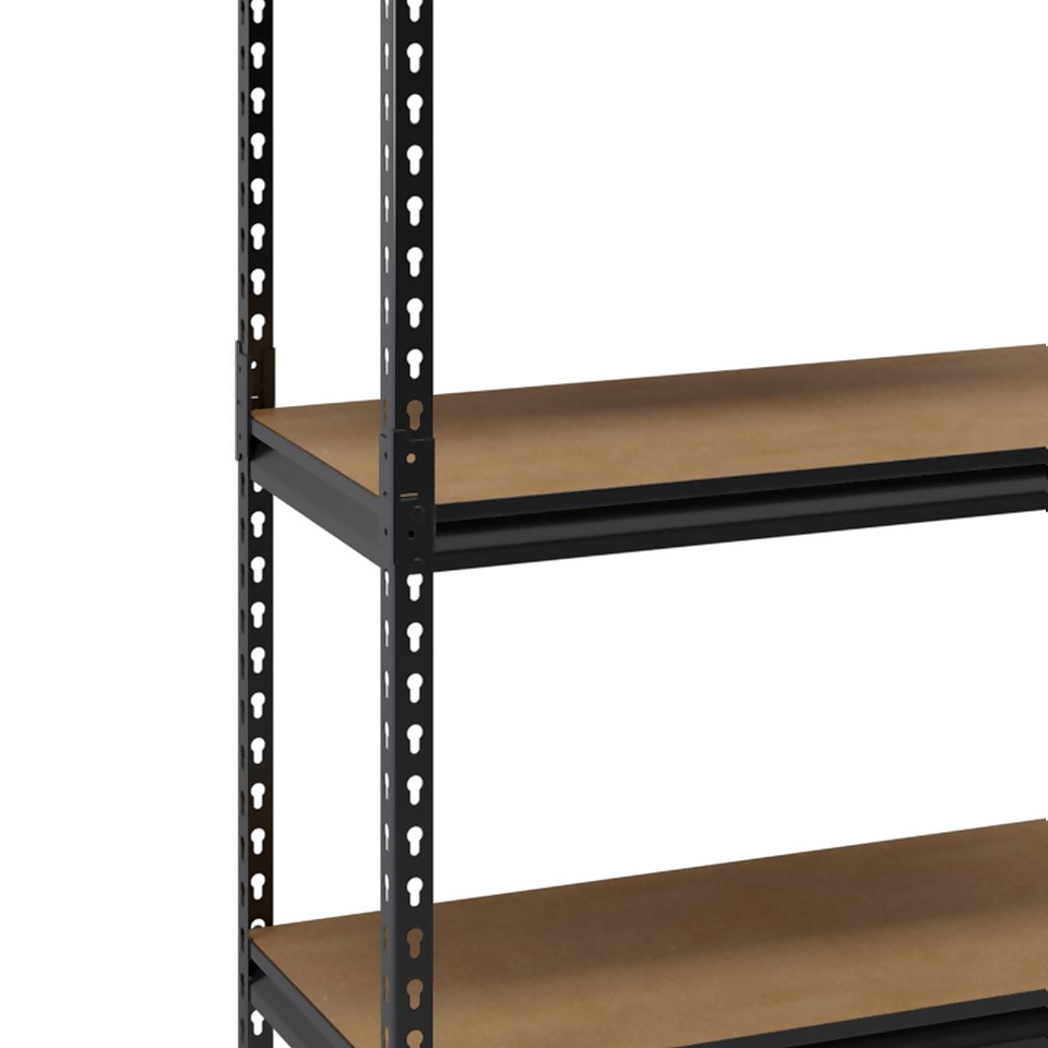 Handy 5 MDF Shelf Storage Unit 200kg - 900 x 1830 x 400mm