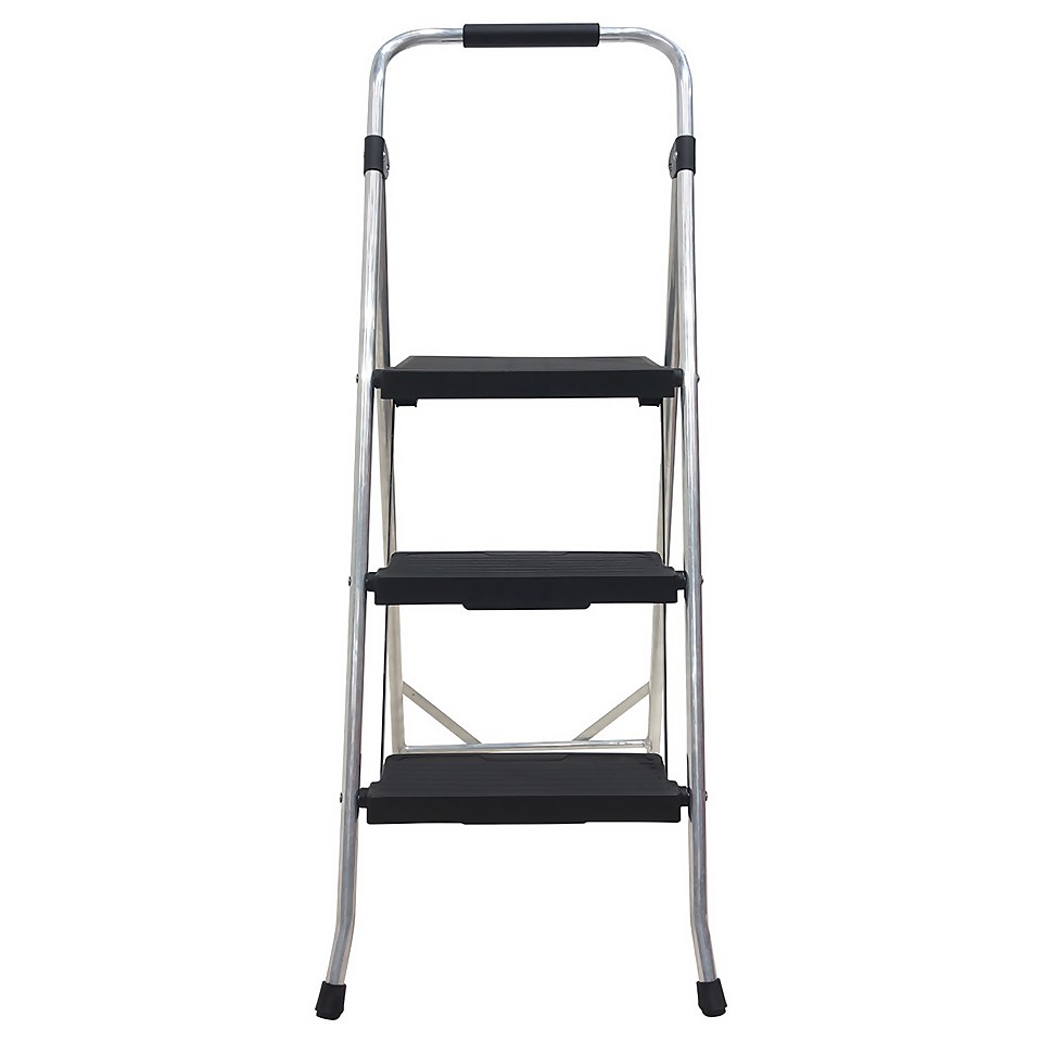 Rhino 3 Tread Aluminium Step Stool Homebase