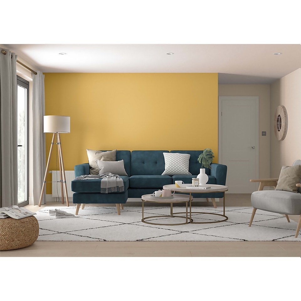 Dulux Simply Refresh Feature Wall One Coat Matt Emulsion Paint Golden Sands - Tester 30ml