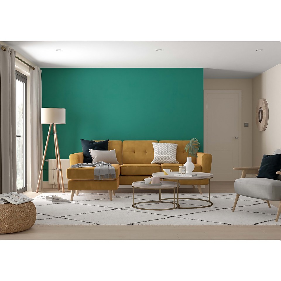 Dulux Simply Refresh Feature Wall One Coat Matt Emulsion Paint Emerald Glade - Tester 30ml