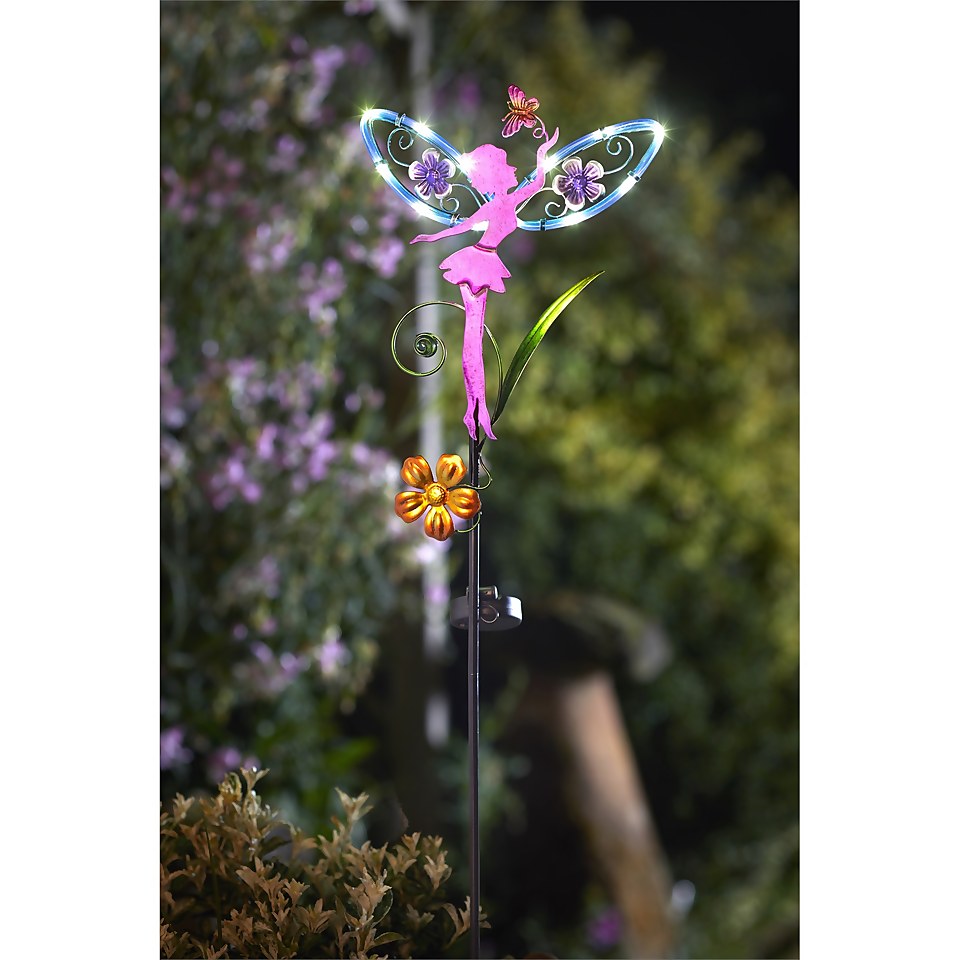 Smart Solar Fairy Wings - Décor Stake Light