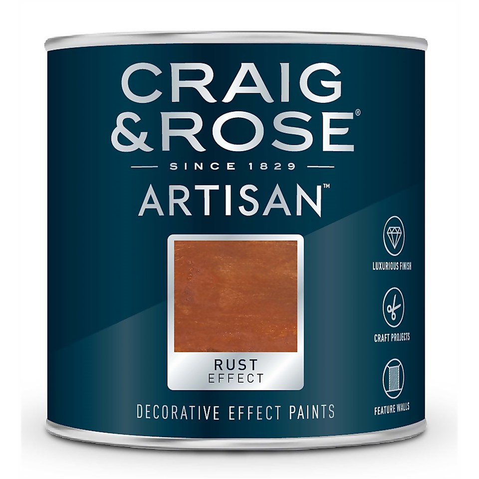 Craig & Rose Artisan Rust Effect Paint - 250ml