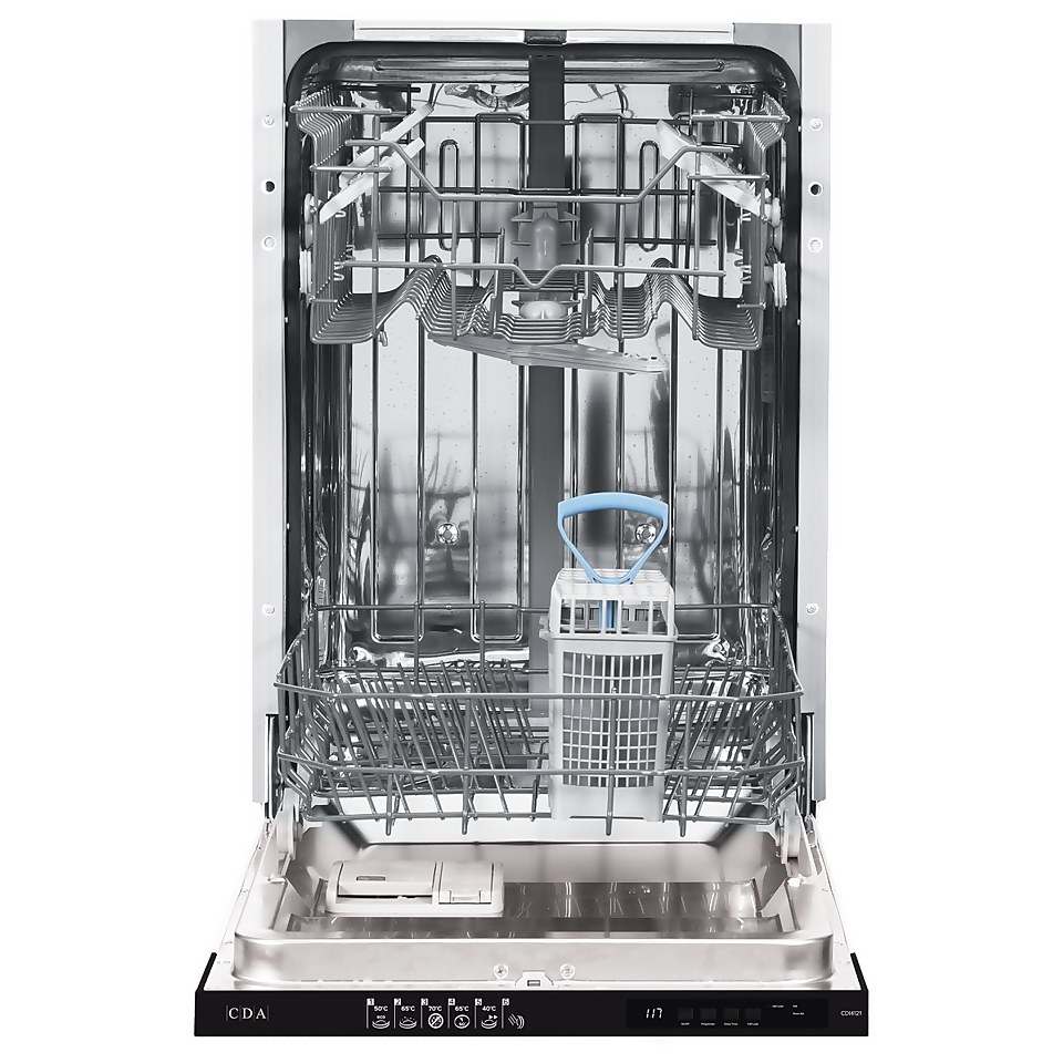 CDA CDI4121 Integrated Slimline Dishwasher - 45cm