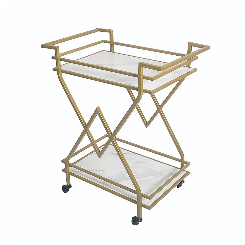 House Beautiful Dolly Drinks Trolley
