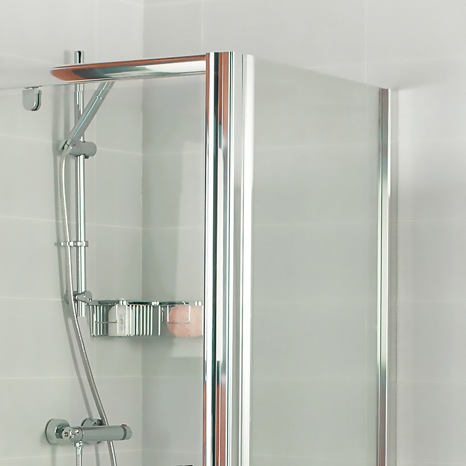 Bathstore Gleam Shower Enclosure Side Panel - 700mm (6mm Glass)