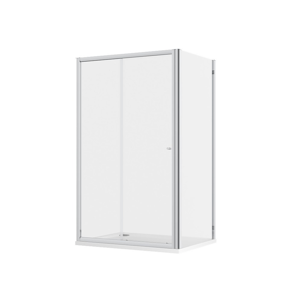 Bathstore Gleam Shower Enclosure Side Panel - 900mm (6mm Glass)