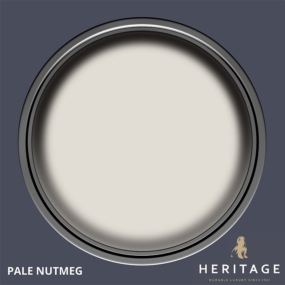 Dulux Heritage Matt Emulsion Paint Pale Nutmeg - Tester 125ml