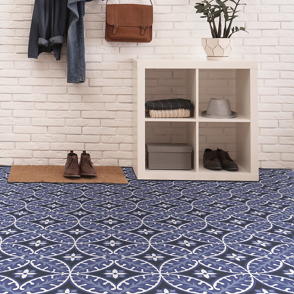 FloorPops Peel and Stick Floor Tiles Capri - 0.93 sqm Pack