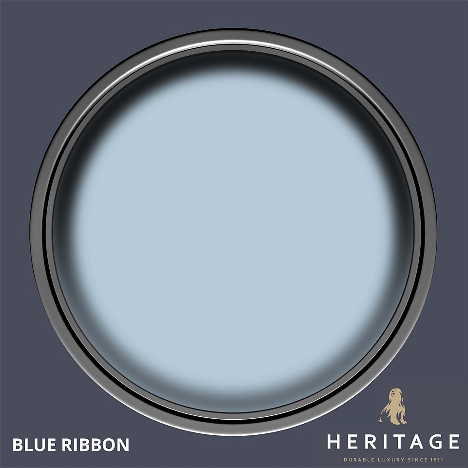 Dulux Heritage Matt Emulsion Paint Blue Ribbon - Tester 125ml