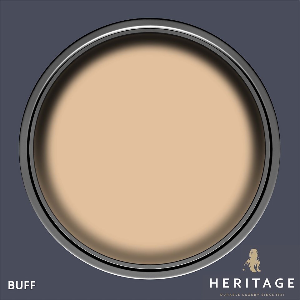 Dulux Heritage Matt Emulsion Paint Buff - Tester 125ml