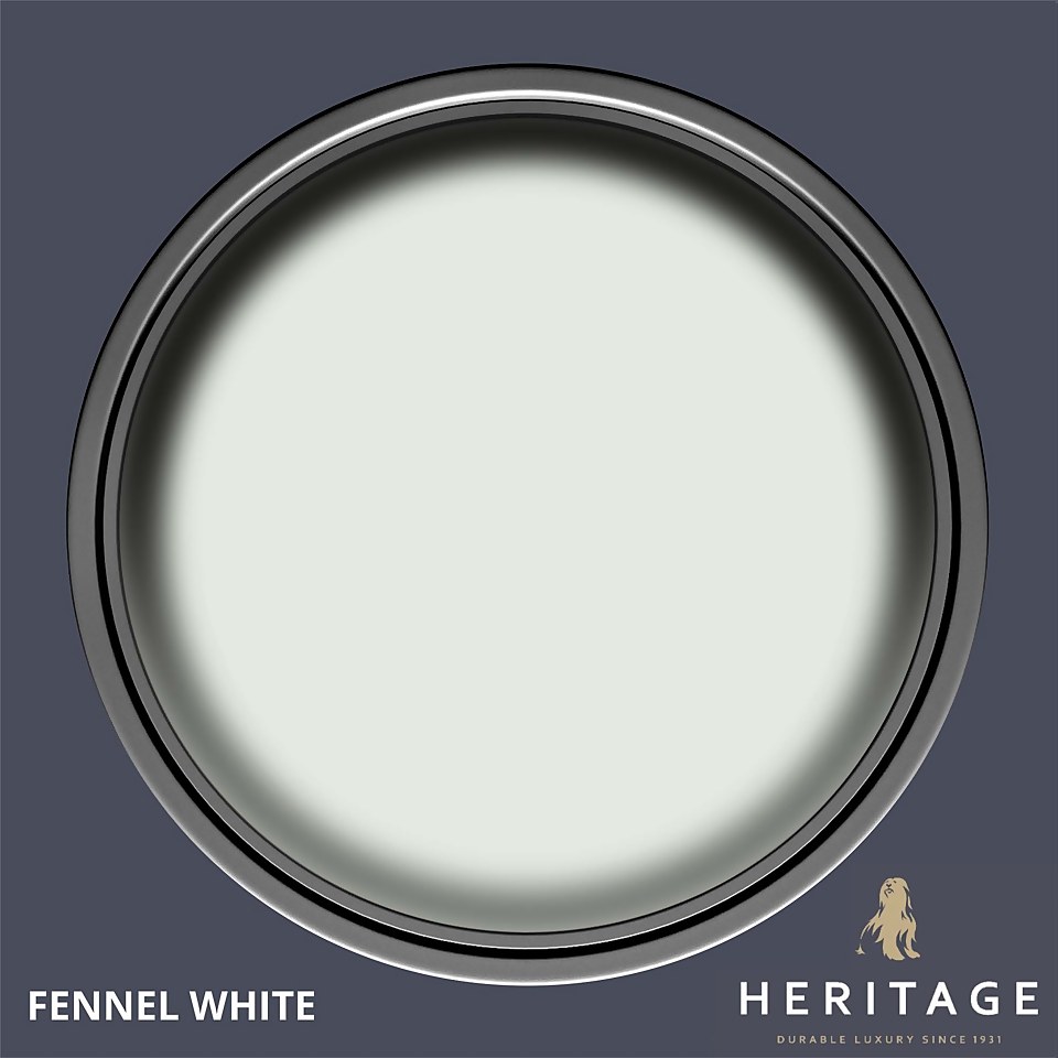 Dulux Heritage Matt Emulsion Paint Fennel White - Tester 125ml
