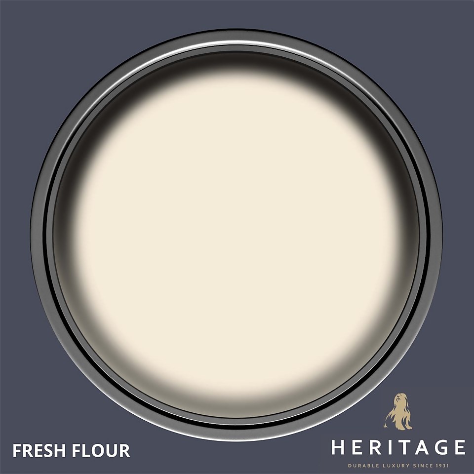 Dulux Heritage Matt Emulsion Paint Fresh Flour - Tester 125ml