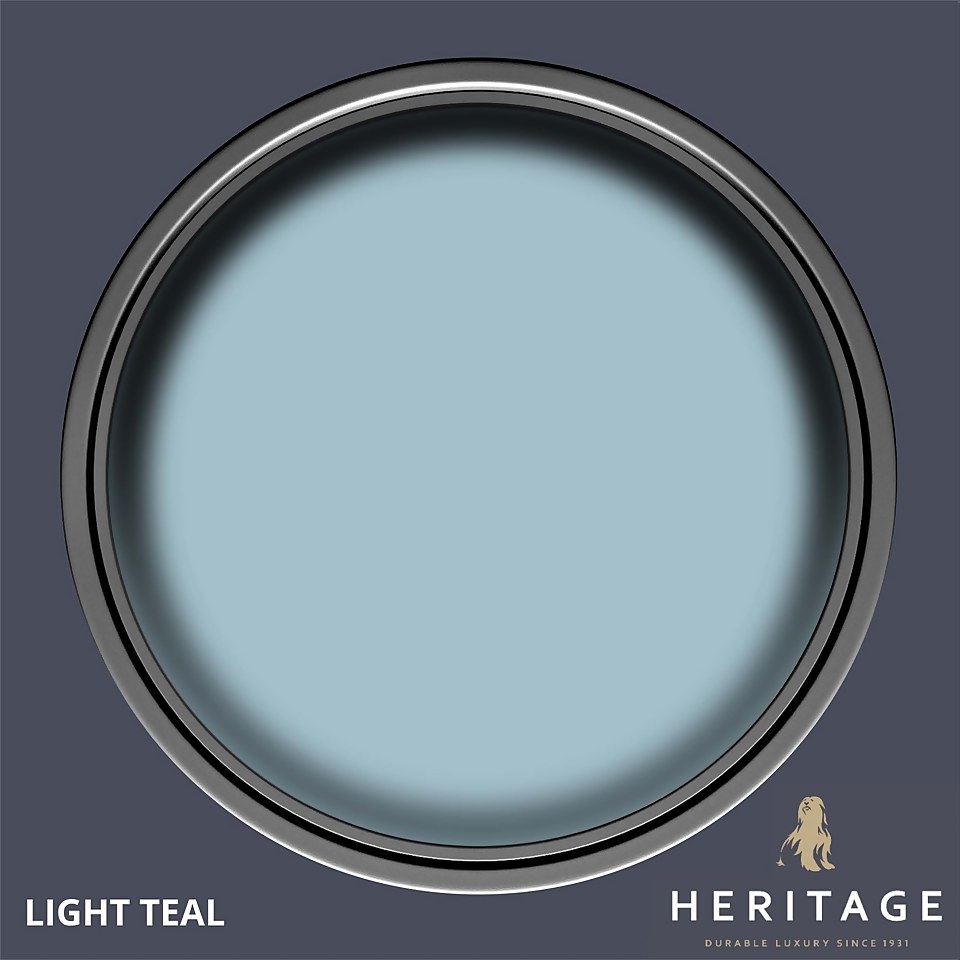 Dulux Heritage Matt Emulsion Paint Light Teal - Tester 125ml