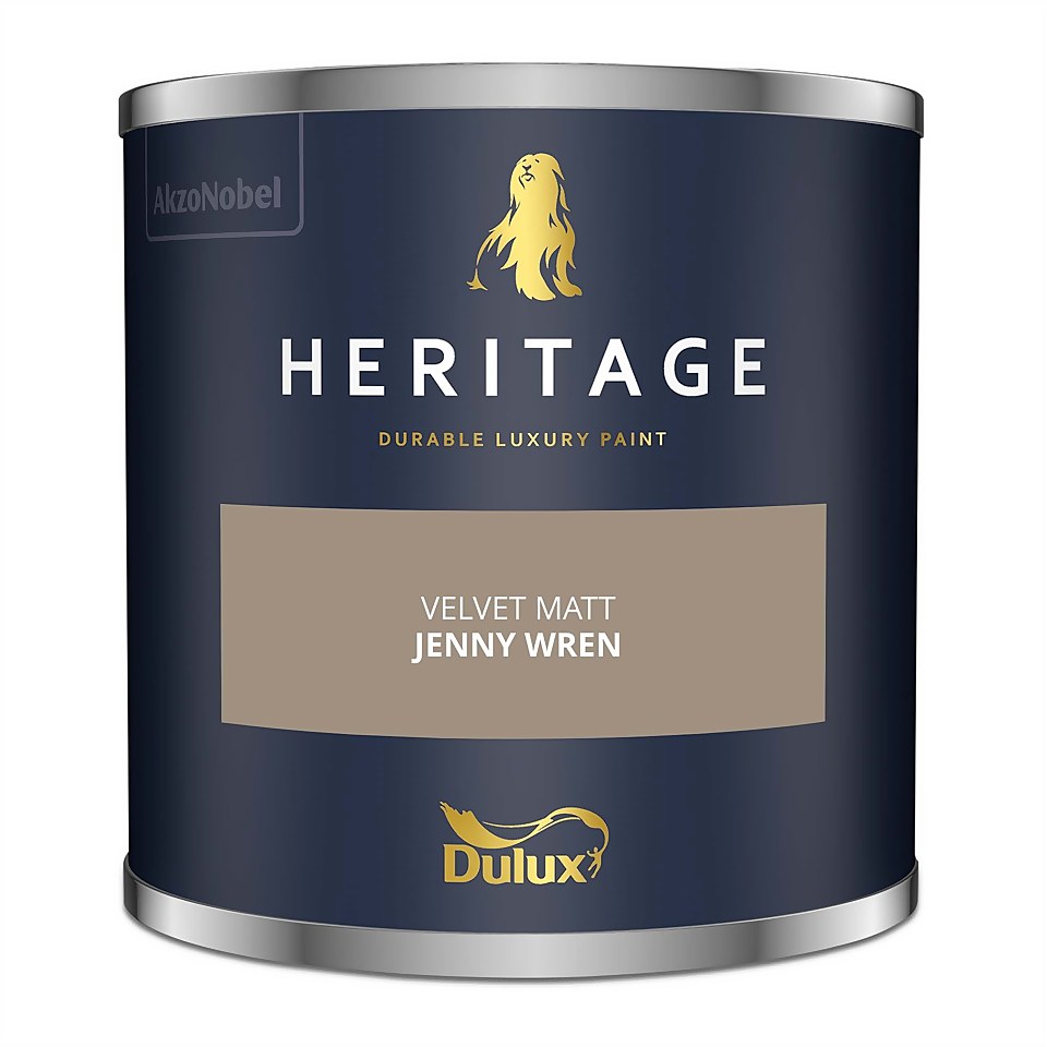 Dulux Heritage Matt Emulsion Paint Jenny Wren - Tester 125ml