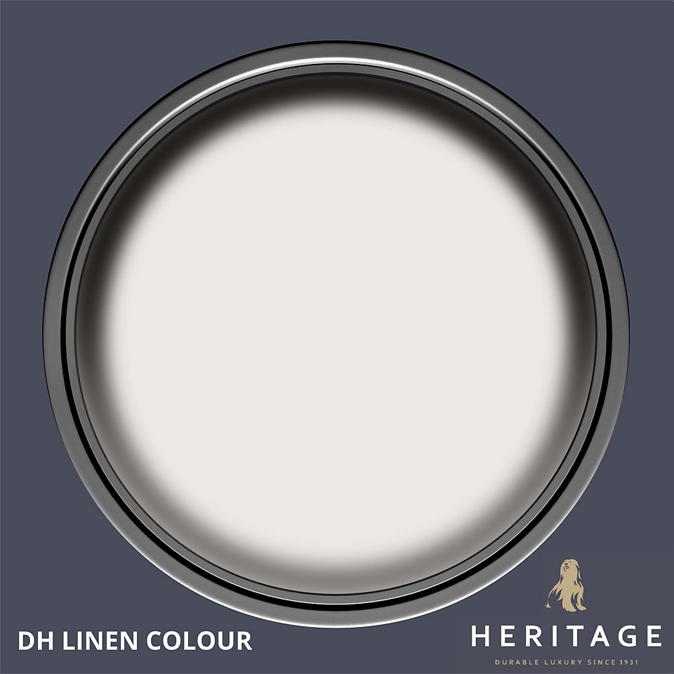 Dulux Heritage Matt Emulsion Paint Linen Colour - Tester 125ml