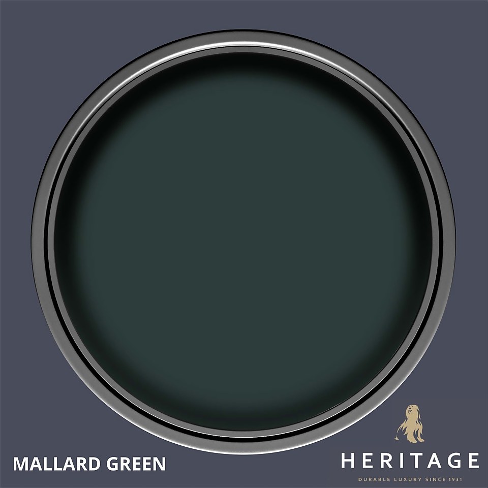 Dulux Heritage Matt Emulsion Paint Mallard Green - Tester 125ml