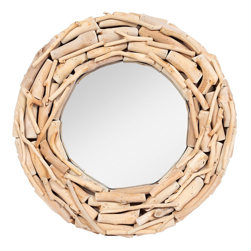 Romana Reclaimed Wood Mirror