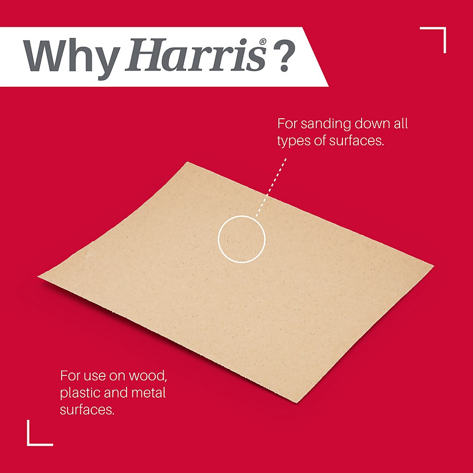 Harris Seriously Good Fine Grade Sandpaper