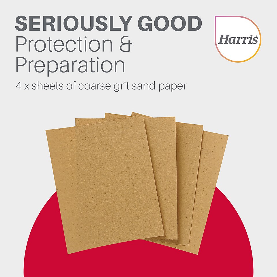 Harris Seriously Good Coarse Grade Sandpaper