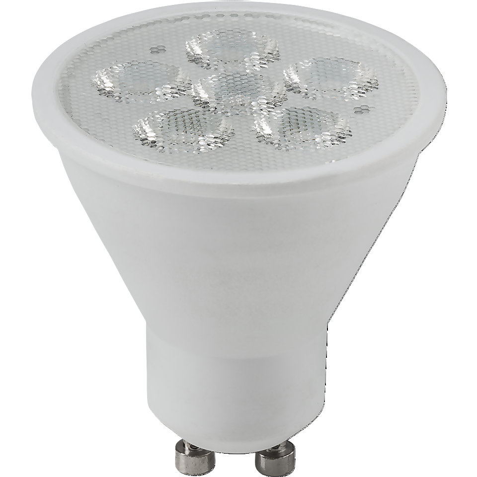 TCP Led Plastic Gu10 50w Daylight Bulb