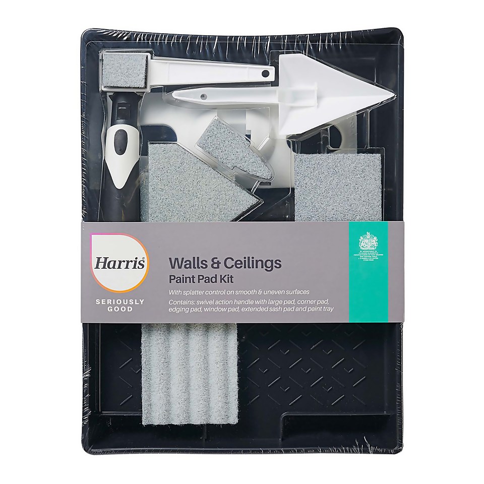 Harris Seriously Good Walls & Ceilings 9in Paintpad Set