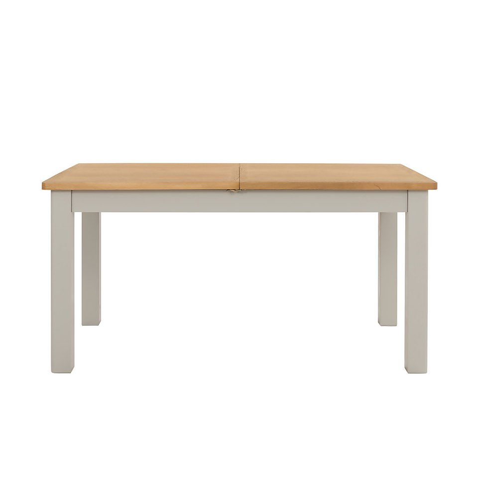 Norbury Extending Dining Table Grey Homebase