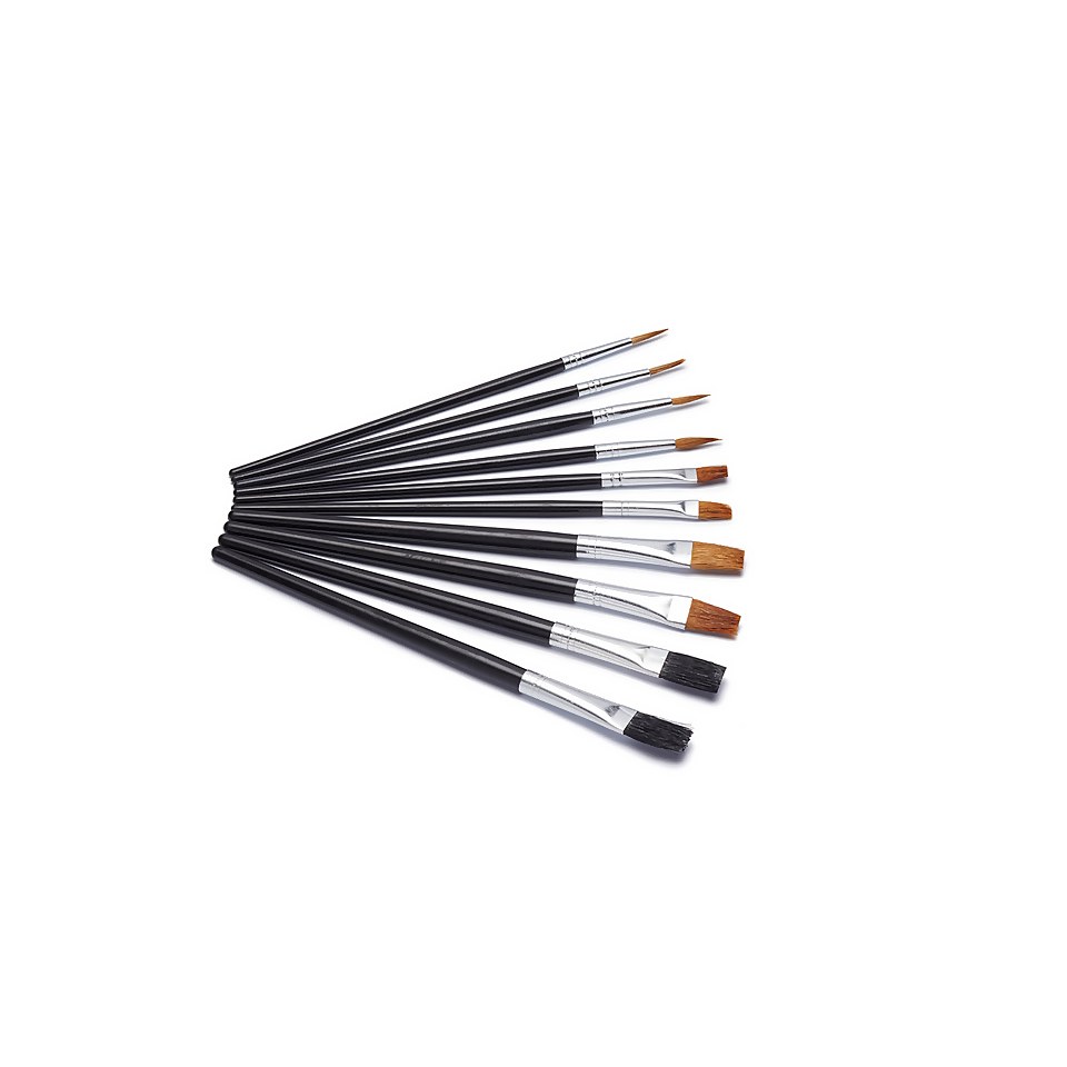 Harris Seriously Good Artist Paint Brushes 10 Pack