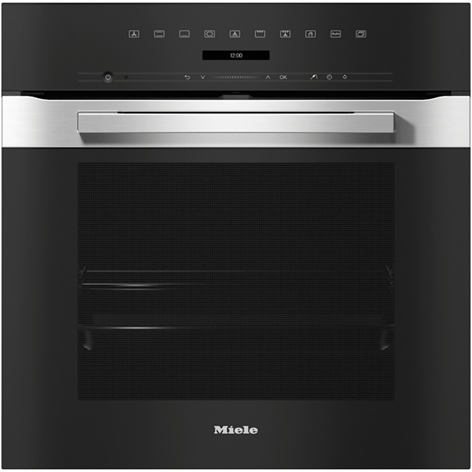 Miele H7262bp 60cm Built In Oven with Pyrolytic Cleaning and Roast Probe
