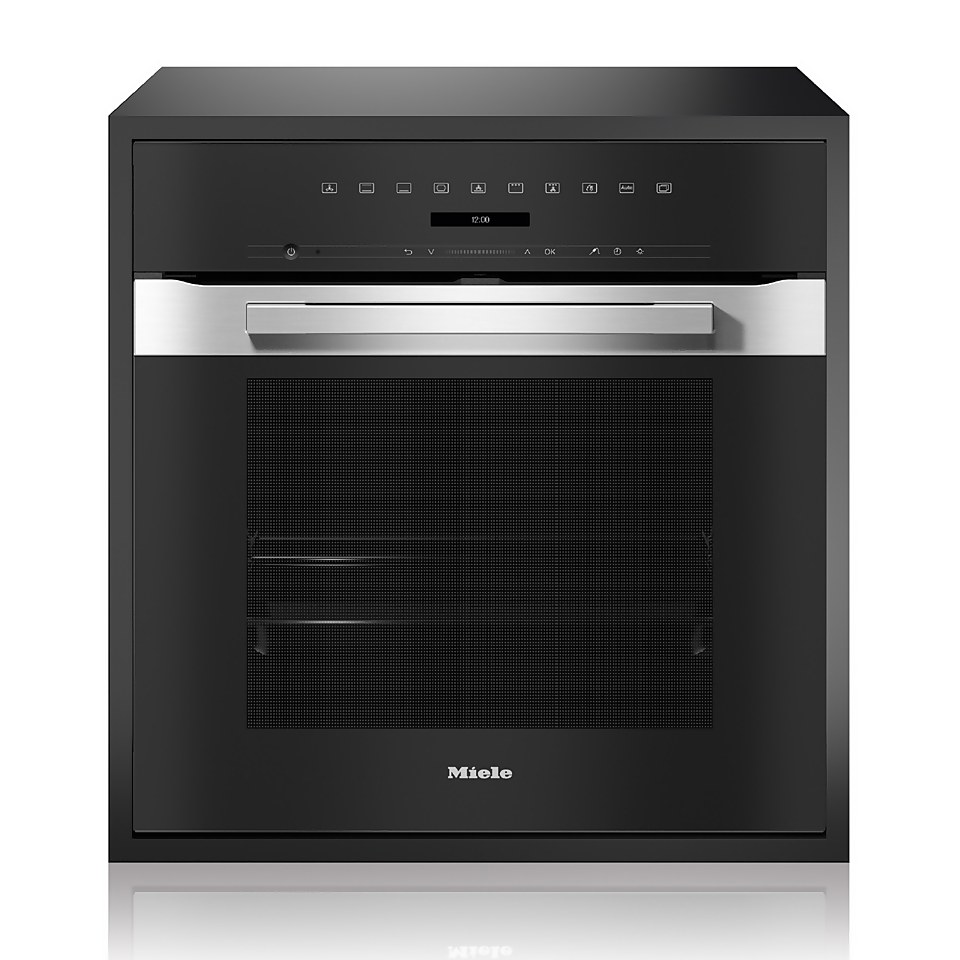Miele H7262bp 60cm Built In Oven with Pyrolytic Cleaning and Roast Probe