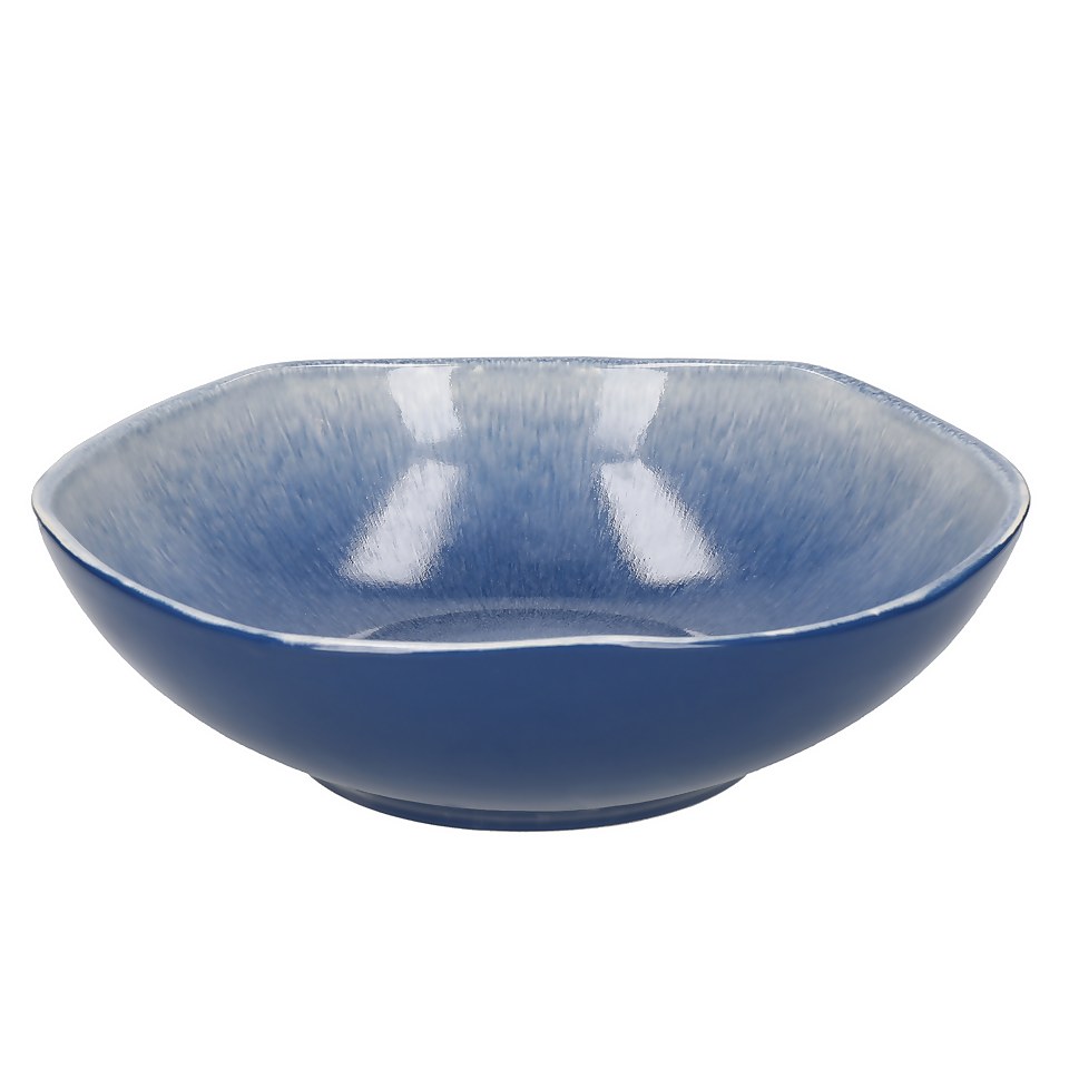 Country Living Renee Pasta Bowl - Blue