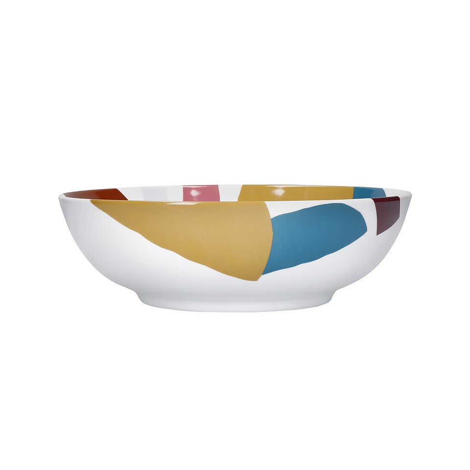 House Beautiful Bright Abstract Serving Bowl