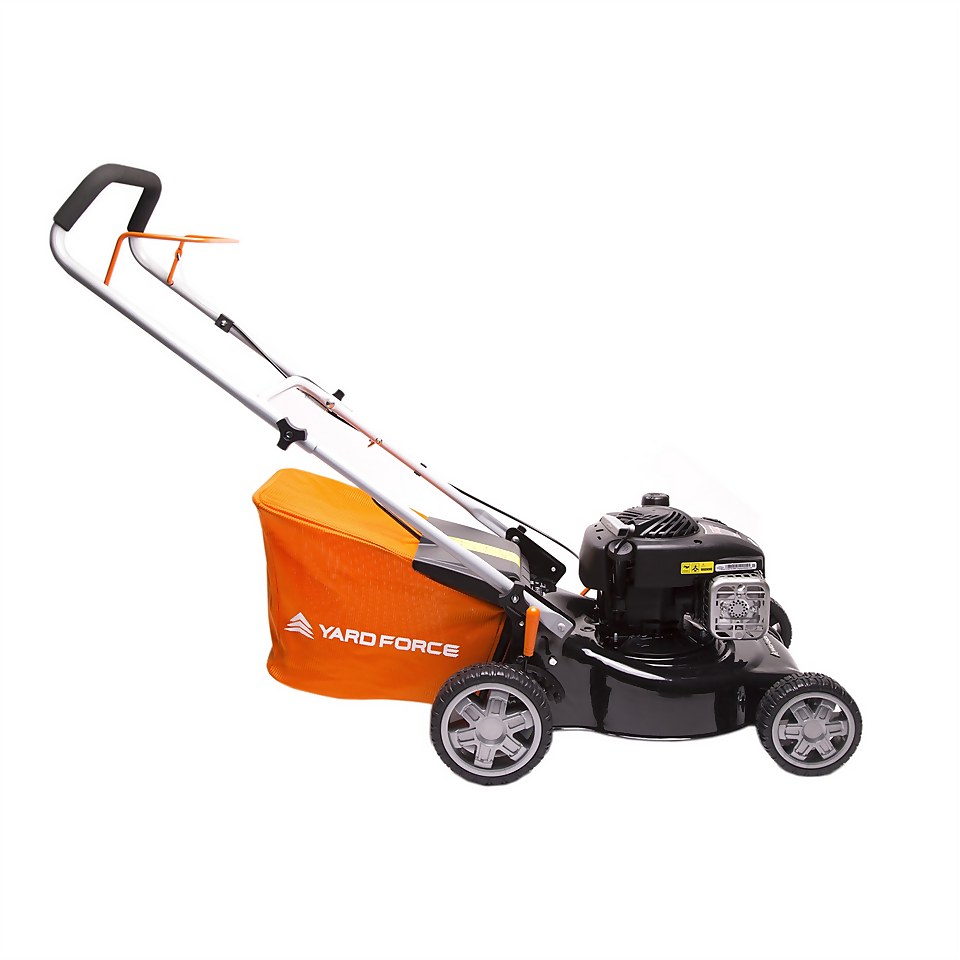 Yardforce Push Petrol Lawn Mower 41cm Homebase