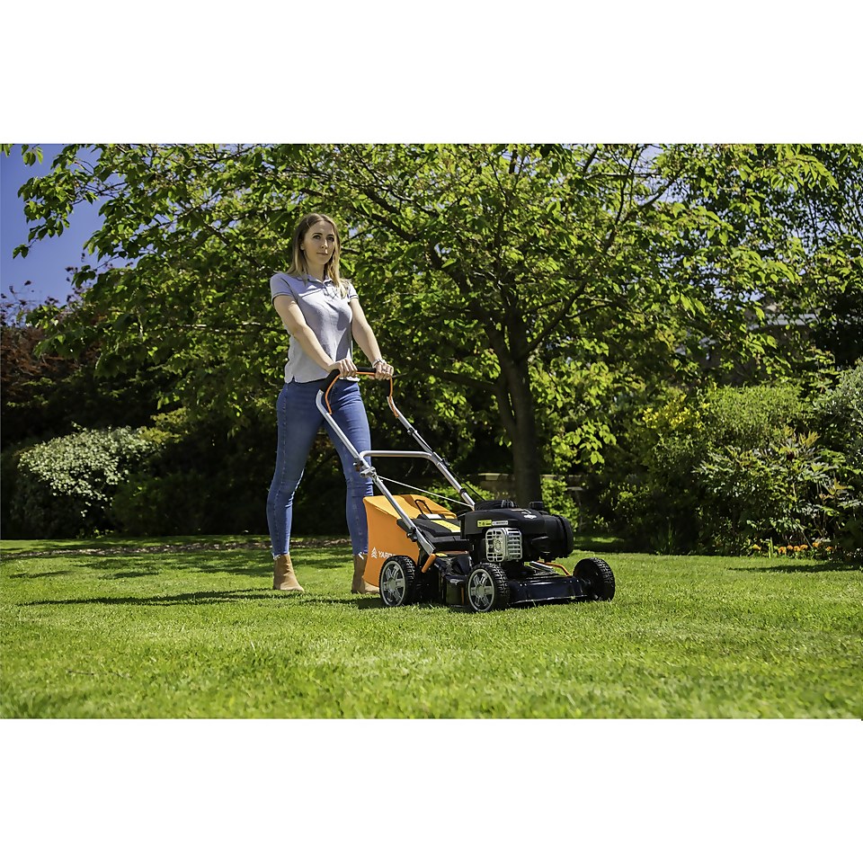 Yardforce Push Petrol Lawn Mower 41cm Homebase